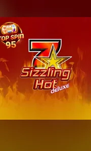 Sizzling Hot Deluxe Top Spin Max RTP Logo