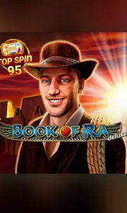 Book of Ra Deluxe Top Spin Max RTP Logo